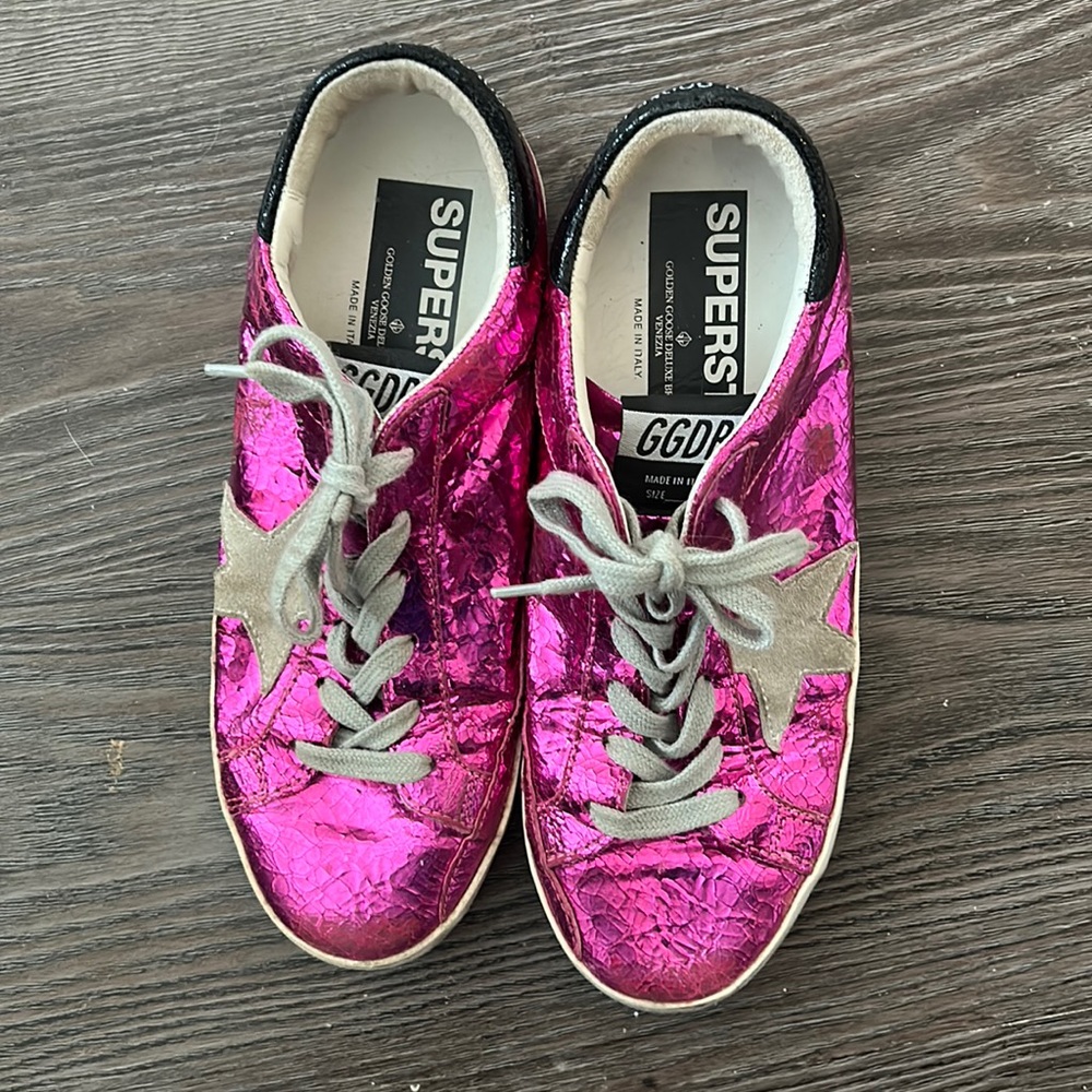 Hot Pink Golden Goose SuperStar